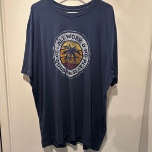 Life Is Good Men’s Navy Palm Tree Graphic Tee